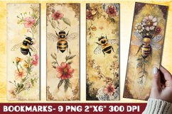 Bee Bookmark Lace Vintage Bee Product Image 1