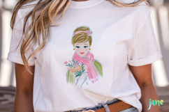 Red &amp; Blush Florals Watercolor Clipart Product Image 5