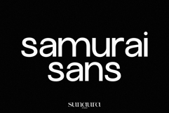 Samurai Sans Serif Product Image 1