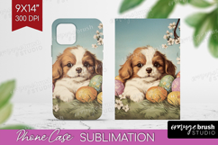 Retro Easter Phone Case PNG - Easter Case PNG Sublimation Product Image 1