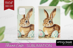 Retro Easter Phone Case PNG - Easter Case PNG Sublimation Product Image 1