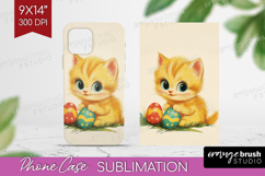 Retro Easter Phone Case PNG - Easter Case PNG Sublimation Product Image 1
