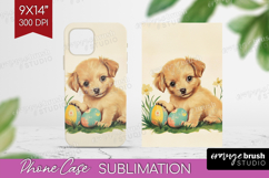 Retro Easter Phone Case PNG - Easter Case PNG Sublimation Product Image 1