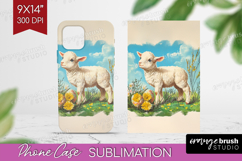 Retro Easter Phone Case PNG - Easter Case PNG Sublimation Product Image 1