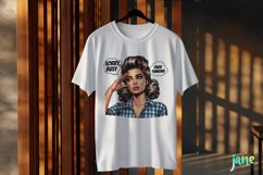 Retro Girl Quotes Sublimation Clipart Product Image 3