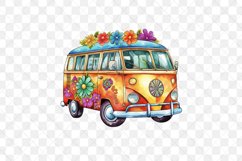 Retro Hippie Watercolor Sublimation Product Image 3
