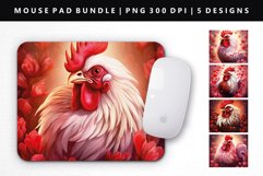 Loving Bird Mouse Pad Design | Mouse Pad Sublimation PNG Product Image 5