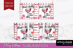 Rose Cocktail Cocktail Mug Wrap Summer Drink Mug PNG Product Image 1