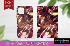 Rose Gold Phone Case PNG - Metallic Rose Case PNG Product Image 1