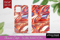 Rose Gold Phone Case PNG - Metallic Rose Case PNG Product Image 1