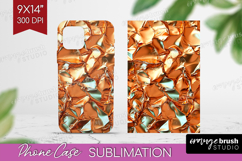 Rose Gold Phone Case PNG - Metallic Rose Case PNG Product Image 1