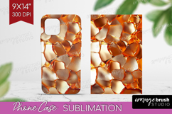 Rose Gold Phone Case PNG - Metallic Rose Case PNG Product Image 1