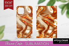 Rose Gold Phone Case PNG - Metallic Rose Case PNG Product Image 1