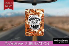 Inspirational Quote Air Freshener PNG - Rose Gold PNG Product Image 1