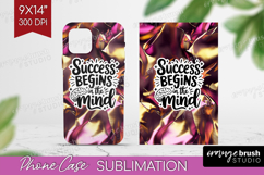 Inspirational Quote Phone Case PNG - Rose Gold Case PNG Product Image 1