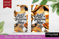 Inspirational Quote Phone Case PNG - Rose Gold Case PNG Product Image 1