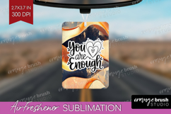 Inspirational Quote Air Freshener PNG - Rose Gold PNG Product Image 1