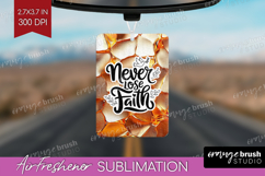 Inspirational Quote Air Freshener PNG - Rose Gold PNG Product Image 1