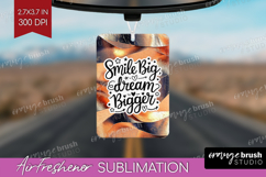 Inspirational Quote Air Freshener PNG - Rose Gold PNG Product Image 1