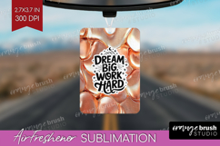Inspirational Quote Air Freshener PNG - Rose Gold PNG Product Image 1