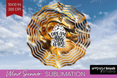 Inspirational Quote Wind Spinner Sublimation PNG - Rose Gold Product Image 1