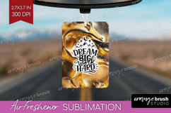 Inspirational Quote Air Freshener PNG - Rose Gold PNG Product Image 1