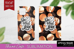 Inspirational Quote Phone Case PNG - Rose Gold Case PNG Product Image 1