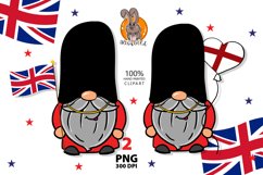 English Dwarfs, Gnome with the flag of Britain, London Gnome Product Image 1