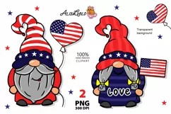 Gnomes happy Independence Day of America, from July 4th Product Image 1