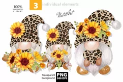 scandinavian gnome mother's day leopard mom Product Image 1