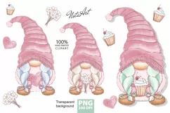 Mom and daughter, Dwarf digital clipart png, Mother's Day, c Product Image 1
