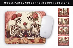Skull Mouse Pad Design | Mouse Pad Sublimation PNG Product Image 2