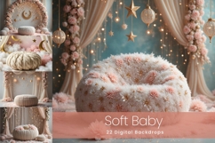 22 Soft Baby Digital Backdrops Product Image 1