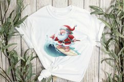 Sports Santa Claus Sublimation Clipart Product Image 2