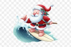 Sports Santa Claus Sublimation Clipart Product Image 3