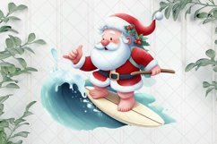Sports Santa Claus Sublimation Clipart Product Image 1