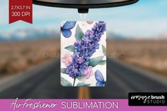 Spring Blossom Air Freshener PNG - Flowers PNG Sublimation Product Image 1