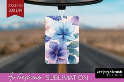 Spring Blossom Air Freshener PNG - Flowers PNG Sublimation Product Image 1