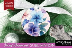 Spring Blossom Ornament PNG - Flowers PNG Sublimation Product Image 1