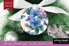 Spring Blossom Ornament PNG - Flowers PNG Sublimation Product Image 1
