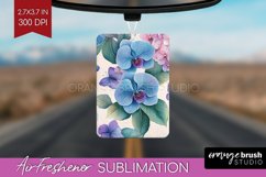 Spring Blossom Air Freshener PNG - Flowers PNG Sublimation Product Image 1
