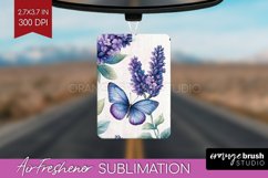 Spring Blossom Air Freshener PNG - Flowers PNG Sublimation Product Image 1