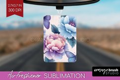 Spring Blossom Air Freshener PNG - Flowers PNG Sublimation Product Image 1
