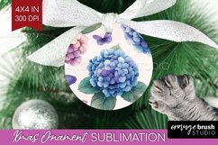 Spring Blossom Ornament PNG - Flowers PNG Sublimation Product Image 1