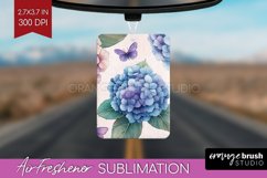 Spring Blossom Air Freshener PNG - Flowers PNG Sublimation Product Image 1