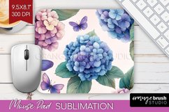 Spring Blossom Mouse Pad Sublimation - Flowers Mousepad PNG Product Image 1