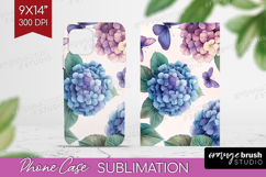 Spring Blossom Phone Case PNG - Flowers Case PNG Sublimation Product Image 1