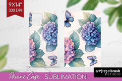 Spring Blossom Phone Case PNG - Flowers Case PNG Sublimation Product Image 1