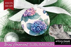 Spring Blossom Ornament PNG - Flowers PNG Sublimation Product Image 1