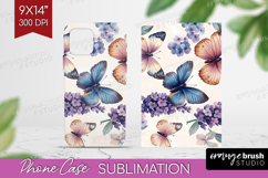 Spring Blossom Phone Case PNG - Flowers Case PNG Sublimation Product Image 1